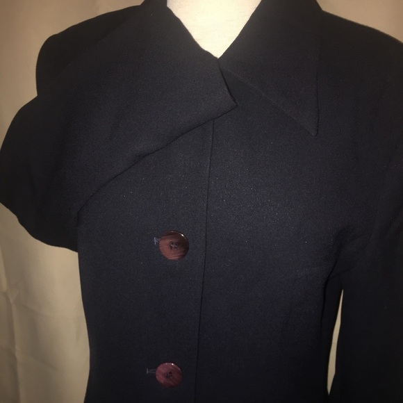 Bebe Blue Blazer - Picture 3 of 8